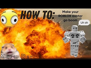 How to make a PART EXPLODE in ROBLOX!