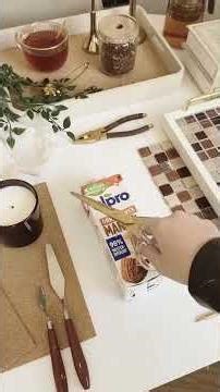 3 DIYs mit Mosaik Fliesen ✨– welches ist dein Favorit: Tablett, Untersetzer oder Vase?😍 #diy #dekoi