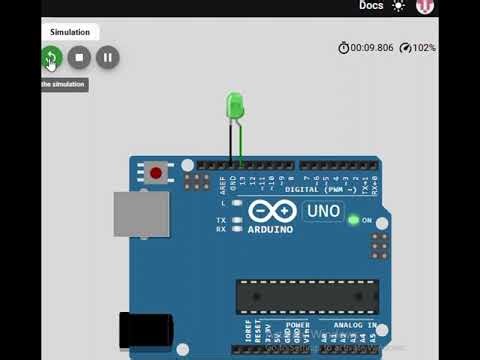 Output of Arduino first project