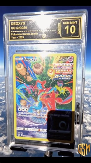 Deoxys in Space: A Stunning Pokémon Card Journey