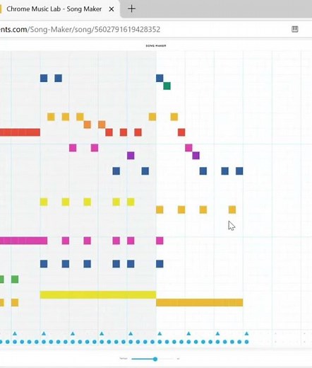 SPOOKY PHONK on chrome music lab!#remix #music #chromemusiclab #flstudio #musiclab #phonk #songmaker