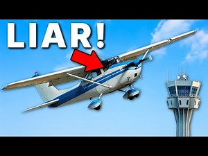 Arrogant Pilot LIES To Controller!