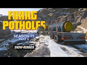 Let's Fix Broken Water Pipes in Quebec, Canada - Season 15 Part 5 | SnowRunner