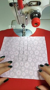how to sew a placket on a blouse vey easily #sew #sewer #sewing #sewinglove #sewingtips #sewingproject | Pattern Maker