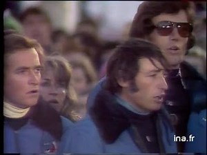 Chant pyrénéen par les moniteurs de ski de Gourette