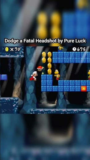 That was one pixel away 💀 #mario #nintendo #supermario