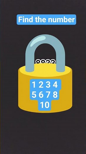 find the number code #password #lock #code