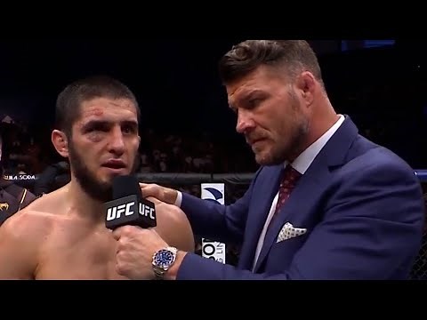 Islam Makhachev Octagon Interview | UFC 284