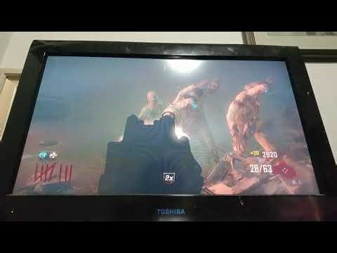 casually playing cod bo2 green run zombies on xbox 360 before going to work . with glitches