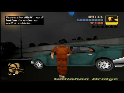 DreamShell ISO Loader - Grand Theft Auto III for Sega Dreamcast (early alpha build)
