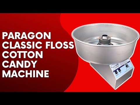 Paragon Classic Floss Cotton Candy Machine with Metal Bowl Review