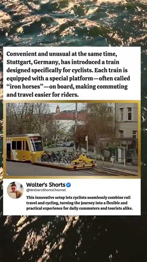 Germany Has a Train Made for Cyclists