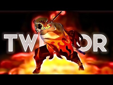 Rengoku vs Akaza Twixtor Clips 4K 60fps
