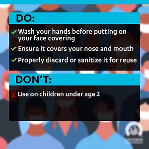 7K views · 53 reactions | When leaving the house, the CDC recommends covering your nose and mouth to help slow the spread of #coronavirus. Here are some tips on wearing a mask: | Covered California | Facebook