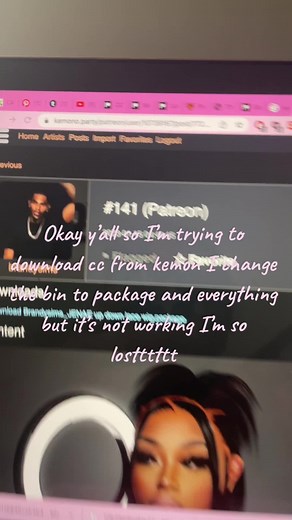 This is a message to the creators of kemono.party fix your mf website🙂🖕🏽. Anyways of anyone knows what to do pls help me. #meandkemonohavebeef #help #sims4 #sims4cc #fyppppppppppppppppppppppp #fyppppp #foryoutosee #paysitesuck