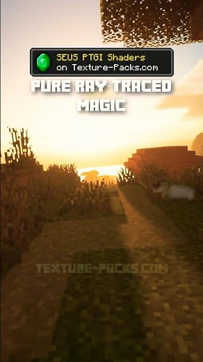 ☀️ Minecraft Shaders: SEUS PTGI Shaders vs Vanilla