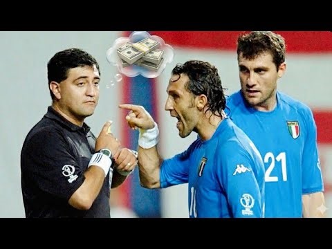 Refereeing Scandals | 2002 FIFA World Cup | South Korea vs Italy