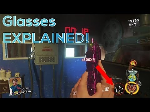Zombies in Spaceland: Glasses Explained! (+Target Locations) (Main Easter Egg Step)