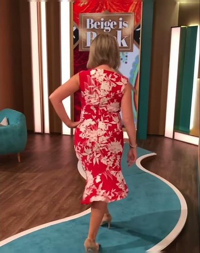 Ruth Langsford - Tight Dress - August 2019