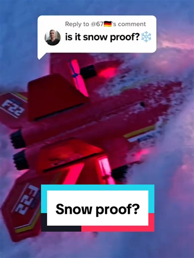 Snow Proof RC Jet Designed for Cold Weather Flight