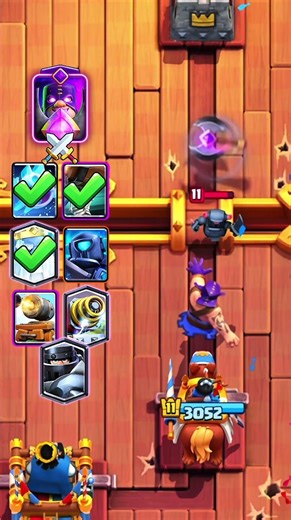 1 to 9 elixir troops vs executioner evo #clashroyale