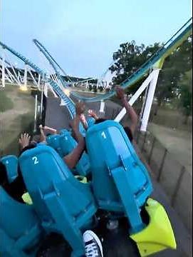 Carowinds Fury 325 POV Ride #carowinds #fury325