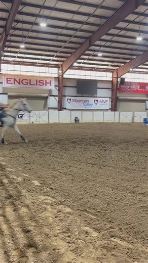 Successful Barrel Racing Run Before State Finals