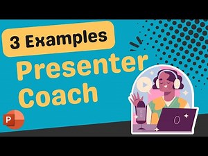 PowerPoint Presenter Coach with Three Live Presentations Examples