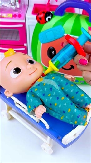 ASMR Toy Unboxing | Miniature Cocomelon Doctor Set Toy, Satisfying Toy Sound #shorts