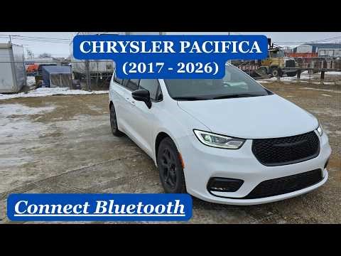 Chrysler Pacifica: HOW TO CONNECT & PAIR BLUETOOTH (2017 - 2026) | Voyager & Grand Caravan
