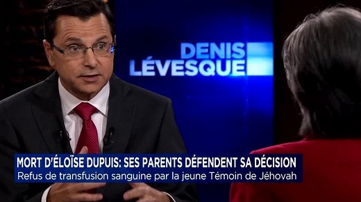 Québec étudiera les dérives sectaires - entrevue à «Denis Lévesque»