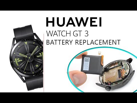 HUAWEI Watch GT3 Battery Replacement Disassembly Tutorial - Wymiana baterii