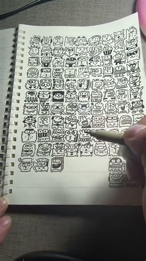 10000 体の可愛い小人を描くチャレンジ/10,000 Cute Little People Drawing Challenge/挑戰畫 10000 個可愛小人