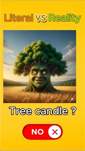 Tree Candle | Literal vs Real Meaning | English Word Lab