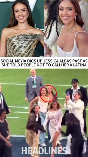 Jessica Alba's past has been dug up and fans can't stop talking about it, mostly because in the 2000s Jessica told the press that she didn't really identify as Latina. She even told them she was less Latina than Cameron Diaz. Just yesterday, she was a background model for Bad Bunny's halftime show #jessicaalba #badbunnyfans #halftimeshow #foryoupage #usa