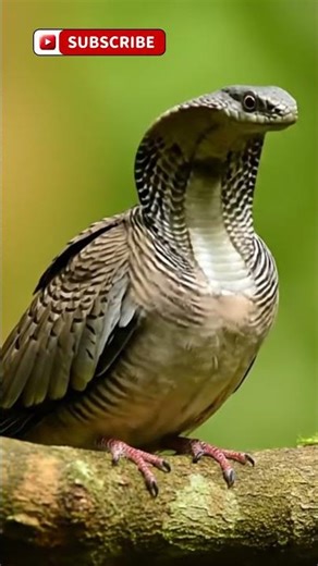 Eksperimen Ai : Kepala Perkutut Jadi Ular #burung #AibIrds #BurungAi #perkututjadiular #shorts