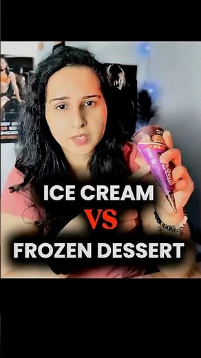 This Is NOT Ice Cream 😳 | Frozen Dessert Truth Explained, Ice Cream VS Frozen desserts