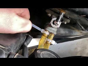 How to replace (remove and attach) your fuel tank Suzuki GS 500E motorcycle DIY