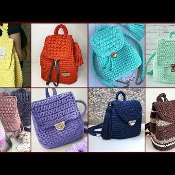 30 Crochet backpack ideas | crochet college bags, crochet backpack, crochet, crochet bag