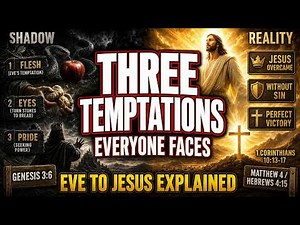 The Three Temptations Everyone Faces — Eve to Jesus Explained