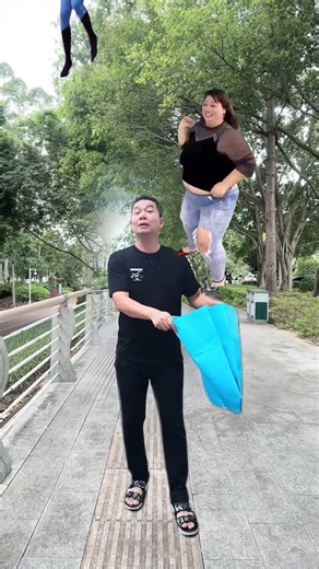 Shoot special effects on Douyin, looks good whoever shoots