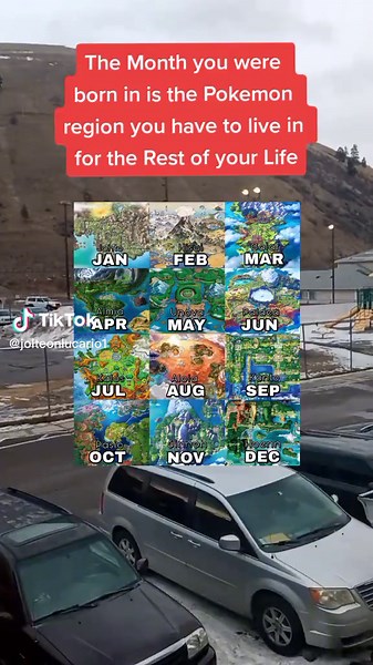 Discover Your Pokemon Region Based on Your Birth Month