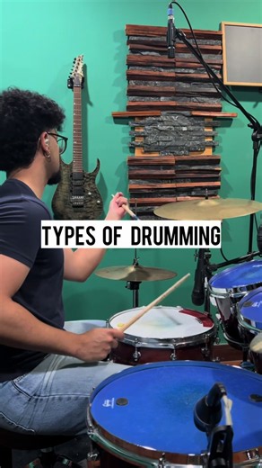 Types of Drumming: Drum Covers, Tom Builds & Drummer Styles