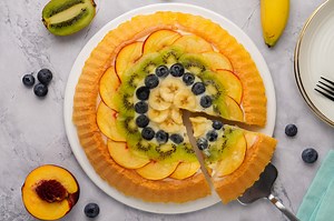 Klasszikus retró gyümölcstorta