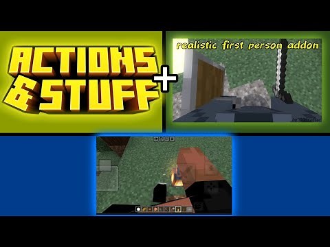 Finally realistic first person addon is compatible with actions and stuff !!!