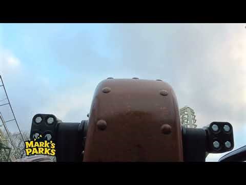 Python Roller Coaster On-Ride POV | 4K Winter Edition | Efteling