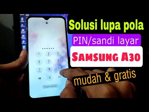 Solusi lupa pola Samsung A30 || Factory Reset Samsung A30