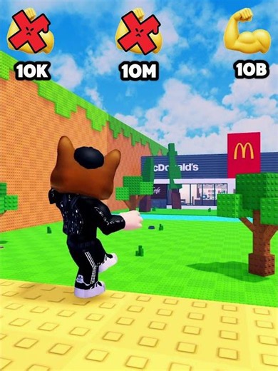 MC DONALDS VS WAVE😱 #roblox #kickaluckyblock