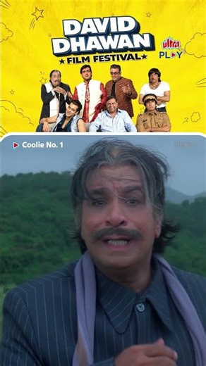 Double the madness, double the laughter! 🎬 | Coolie No.1 | Govinda | Kader Khan | Ultra Play OTT