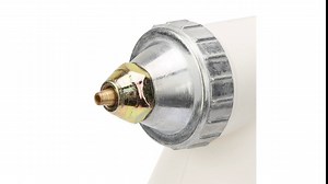 Spray Gun, 3000cc Plastic Cement Mortar Sprayer Hopper Stucco Concrete Spray Gun Wall Painting Tool, White